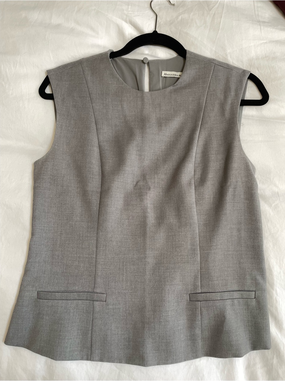 Abercrombie & Fitch Gray Vest Top